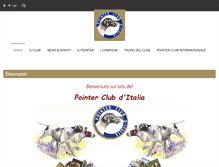 Tablet Screenshot of pointerclubitaliano.com